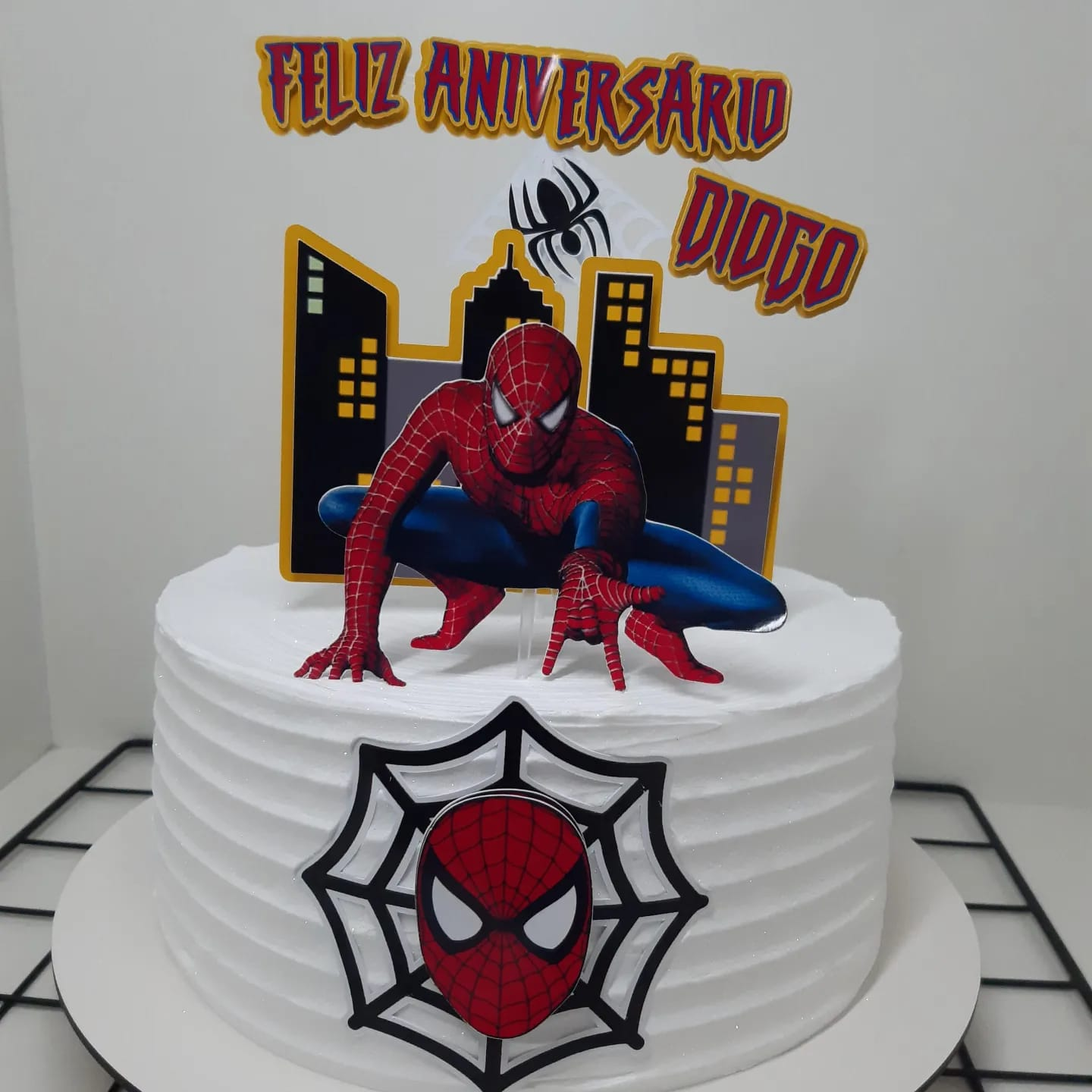 Topo de bolo personalizado